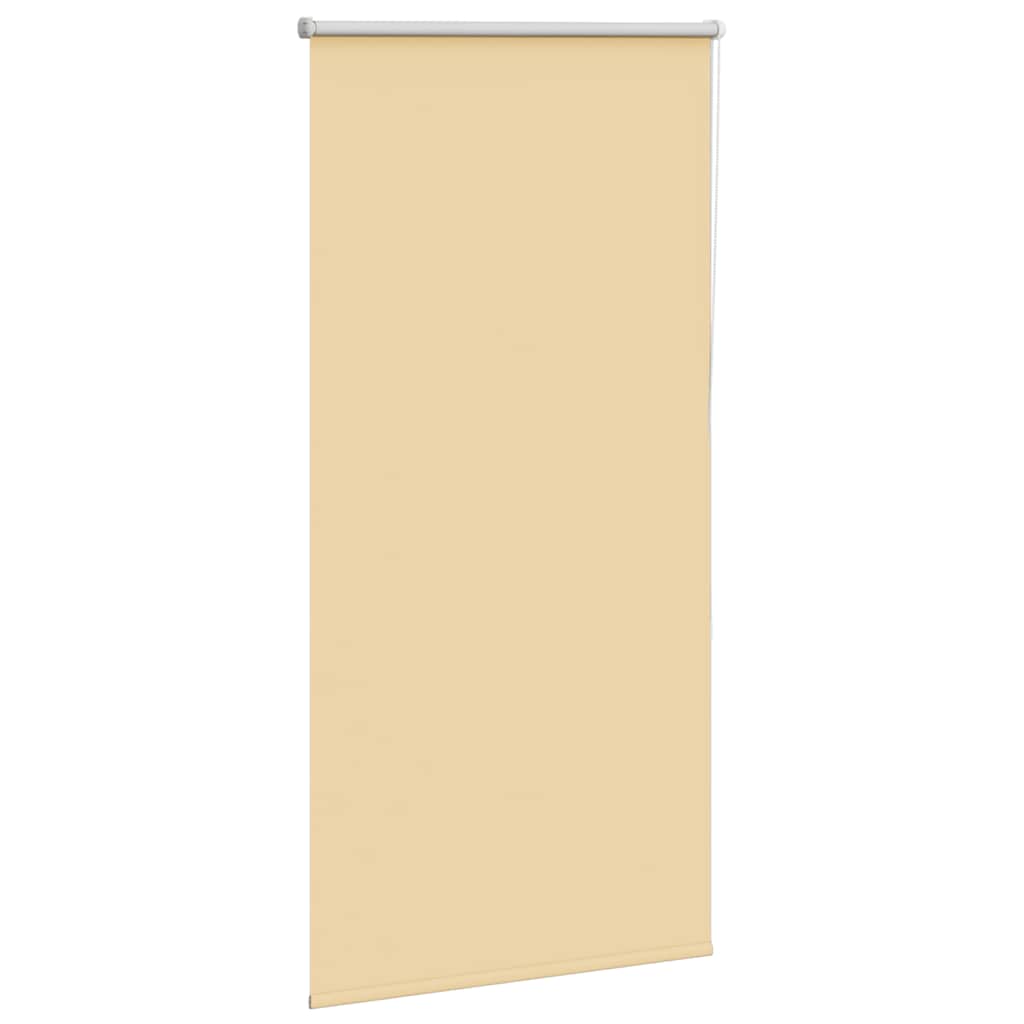 Roller Blind Blackout Beige 80x150 cm Fabric Width 75.7 cm Polyester